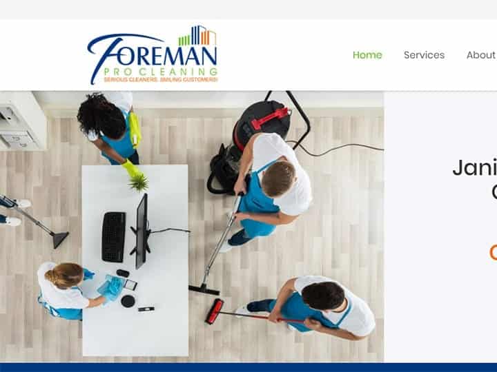 foreman pro commercial cleaning